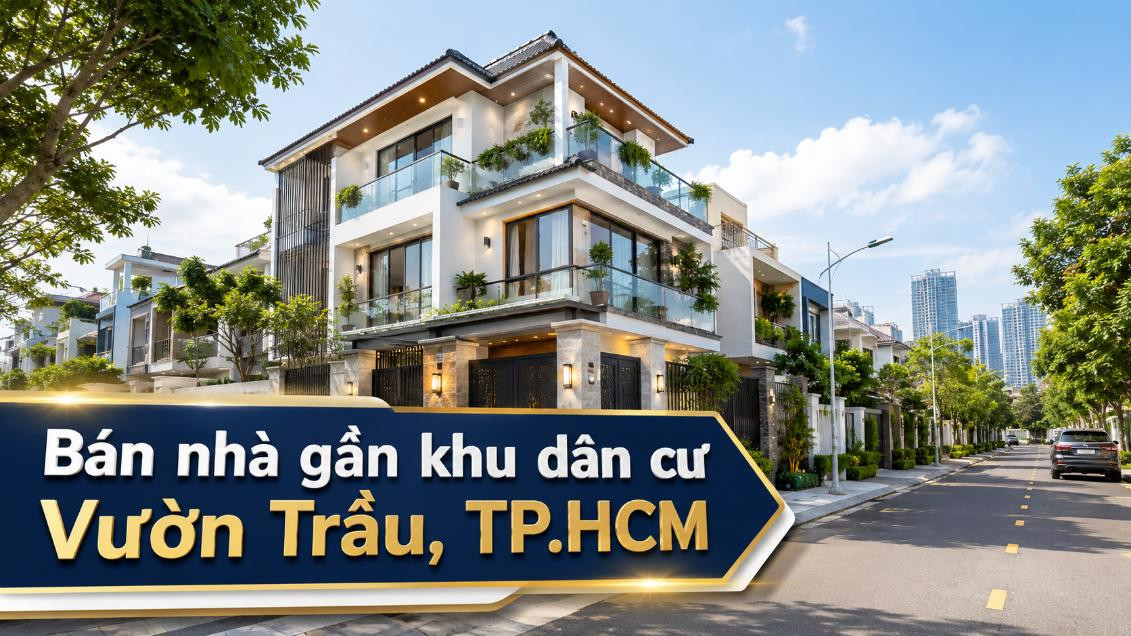 Bán nhà gần khu dân cư Vườn Trầu, thuận tiện an cư
