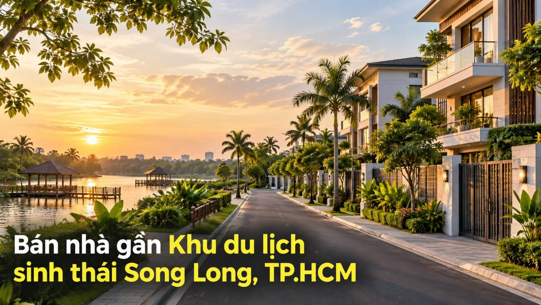Bán nhà gần Khu du lịch sinh thái Song Long, Long Trường