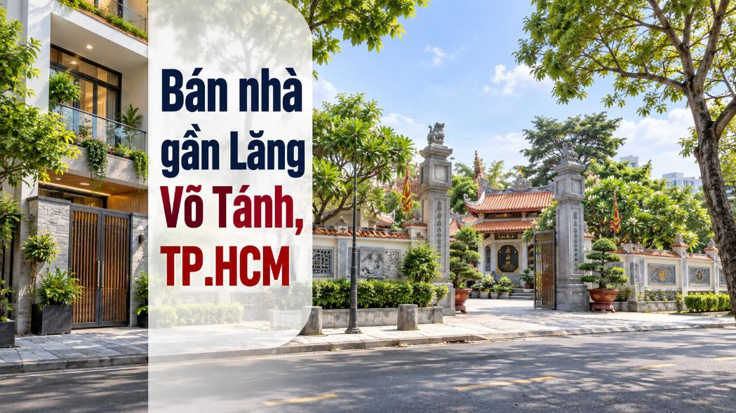 Bán nhà gần Lăng Võ Tánh, Phú Nhuận, dễ kết nối