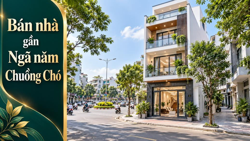 Bán nhà gần Ngã năm Chuồng Chó, giao thông thuận tiện