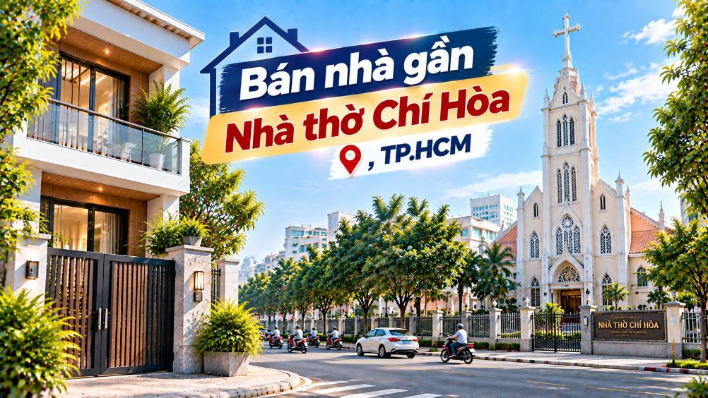 Bán nhà gần Nhà thờ Chí Hòa, thuận tiện an cư tại Tân Bình
