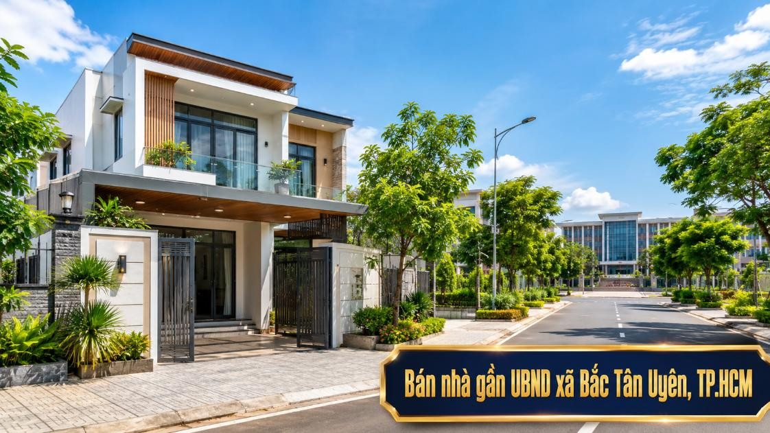 Bán nhà gần UBND xã Bắc Tân Uyên, thuận tiện sinh sống