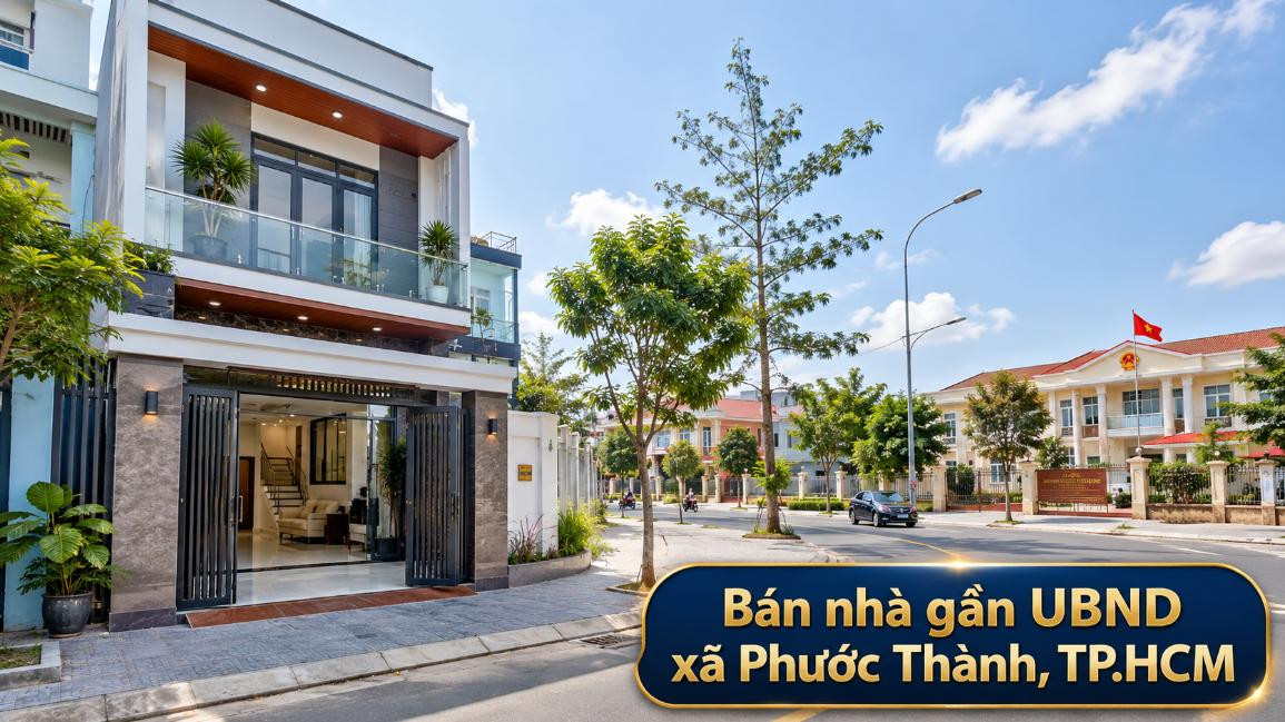 Bán nhà gần UBND xã Phước Thành, thuận tiện sinh sống