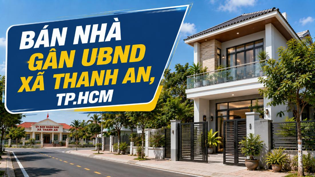 Bán nhà gần UBND xã Thanh An, thuận tiện sinh sống