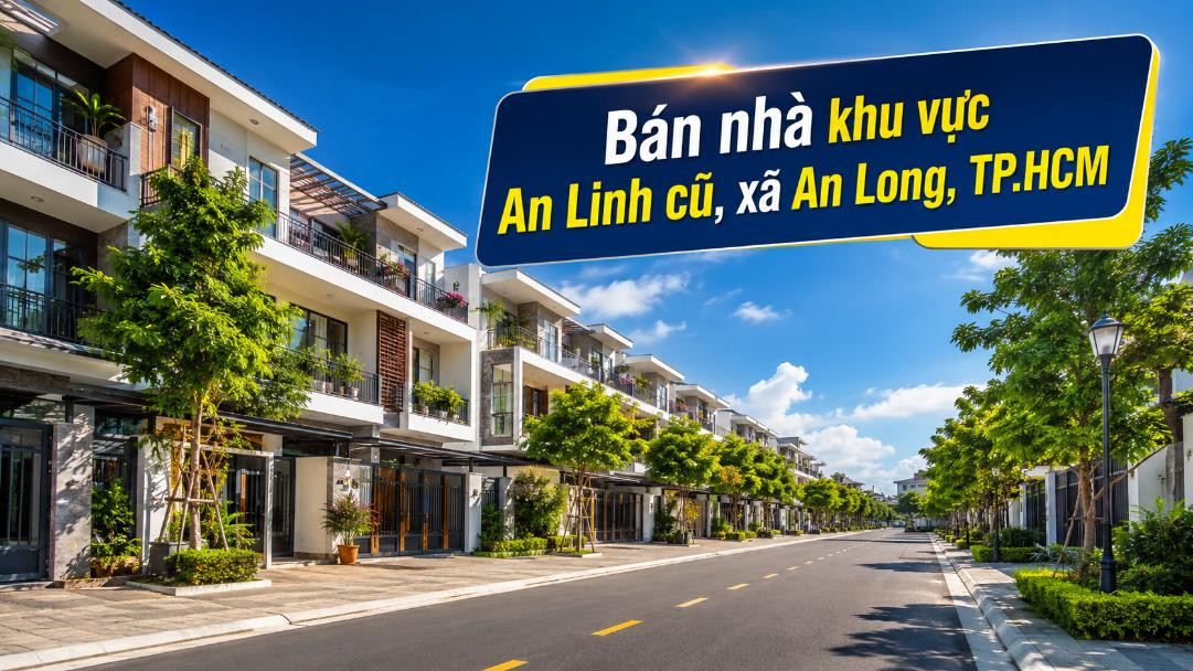 Bán nhà khu vực An Linh cũ, xã An Long
