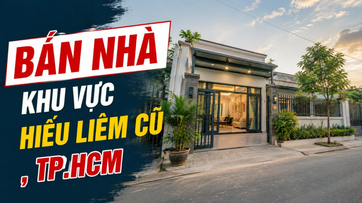Bán nhà khu vực Hiếu Liêm cũ, không gian rộng thoáng