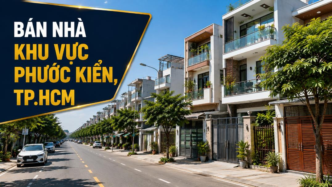 Bán nhà khu vực Phước Kiển, thuận tiện an cư