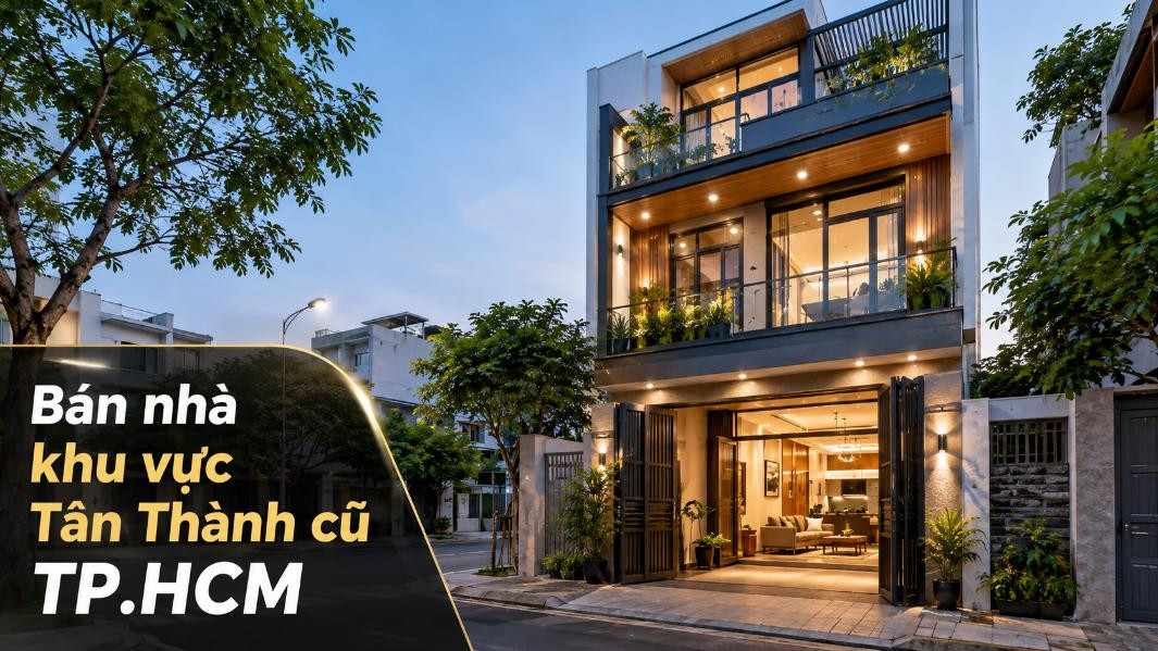 Bán nhà khu vực Tân Thành cũ, phù hợp nhu cầu ở thực