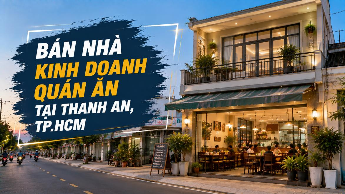 Bán nhà kinh doanh quán ăn tại Thanh An, dễ khai thác