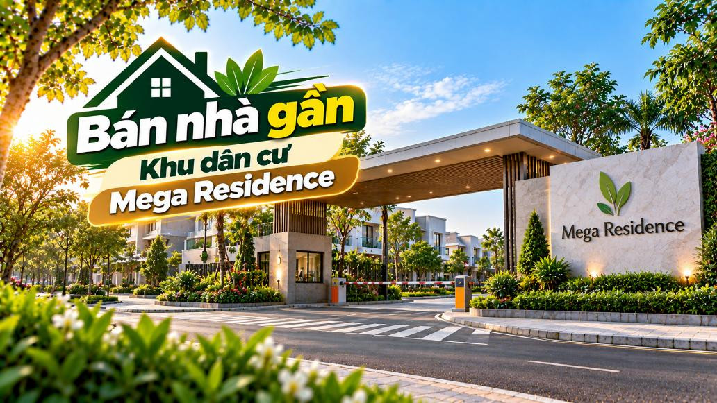 Bán nhà Long Phước thuận tiện đi Khu dân cư Mega Residence