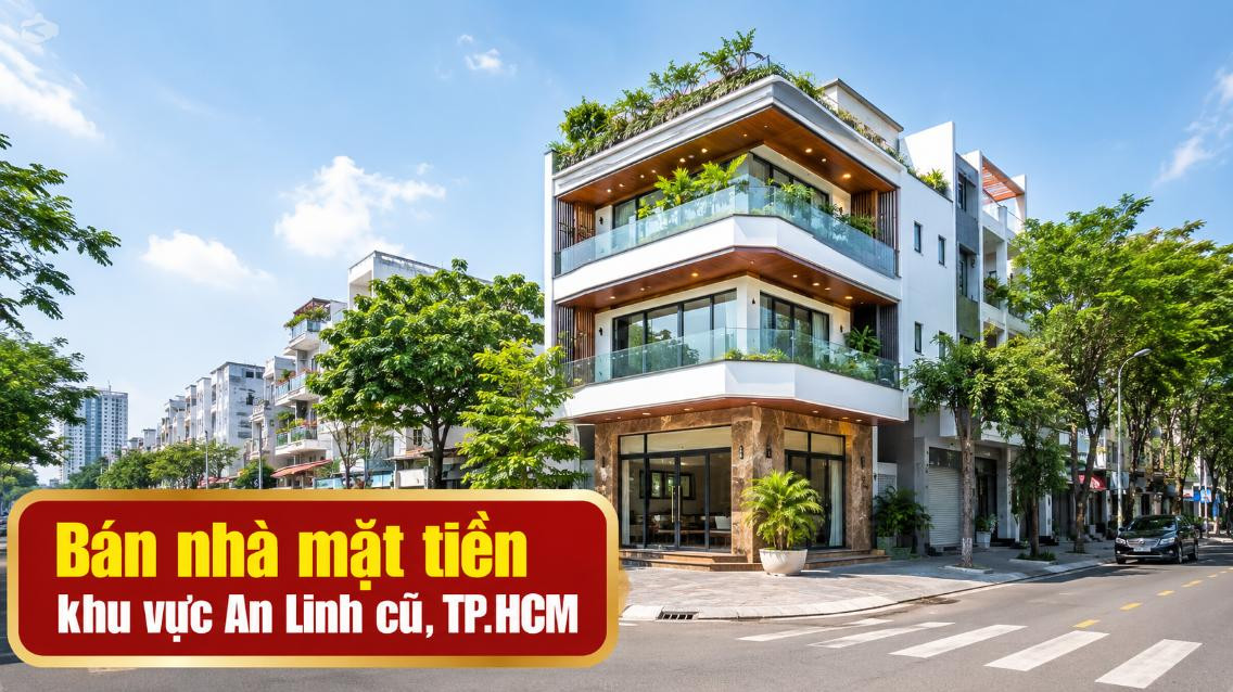 Bán nhà mặt tiền khu vực An Linh cũ, xã An Long