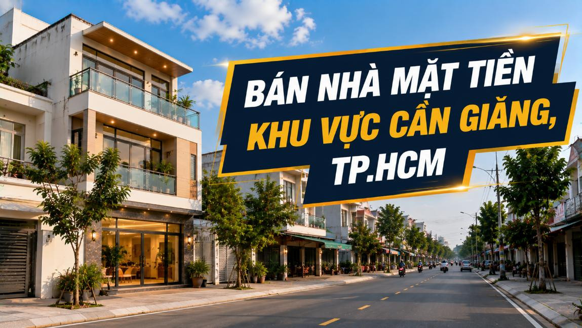 Bán nhà mặt tiền khu vực Cần Giăng, xã Thanh An
