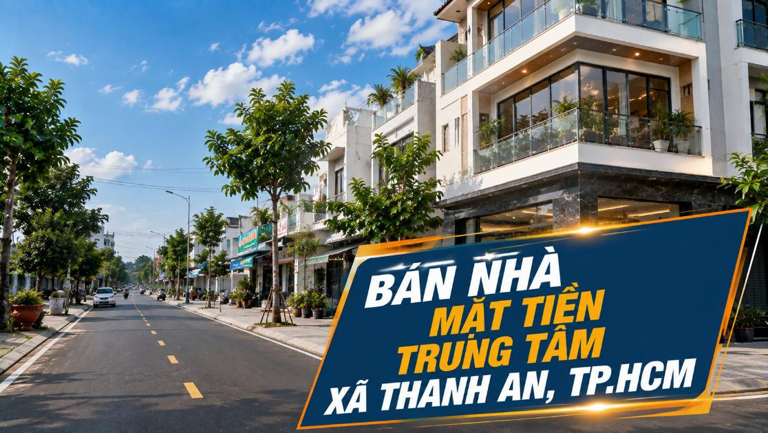 Bán nhà mặt tiền trung tâm Thanh An, thuận lợi kinh doanh