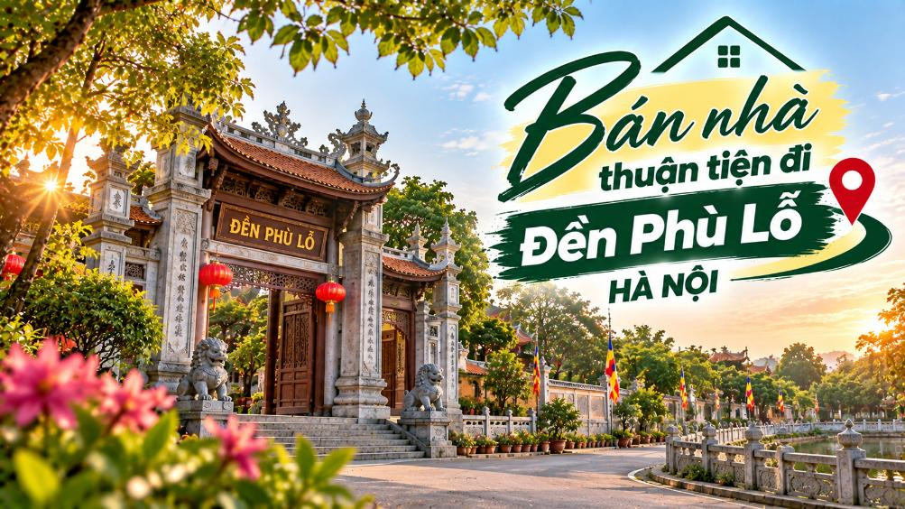 Bán nhà Nội Bài thuận tiện đi Đền Phù Lỗ