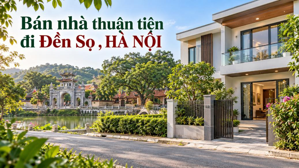 Bán nhà Nội Bài thuận tiện đi Đền Sọ, Sóc Sơn