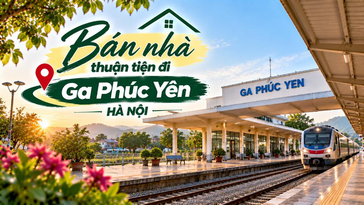 Bán nhà Nội Bài thuận tiện đi Ga Phúc Yên, kết nối liên vùng