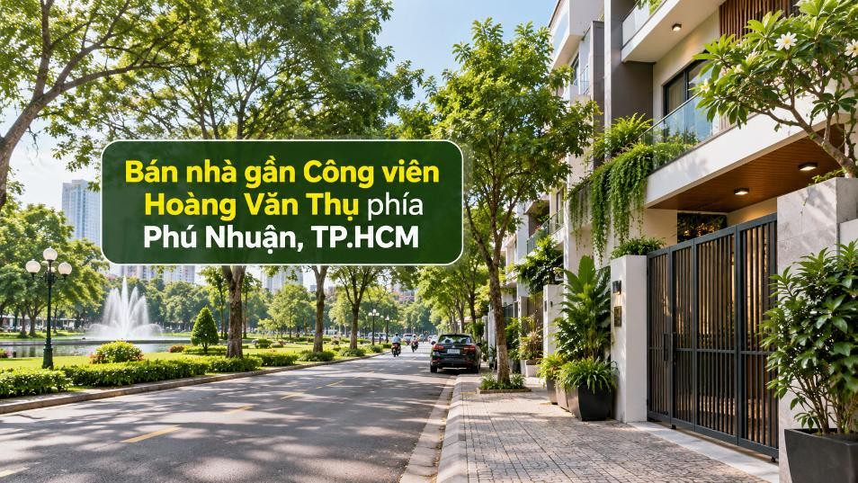 Bán nhà Phú Nhuận thuận tiện đi Công viên Hoàng Văn Thụ