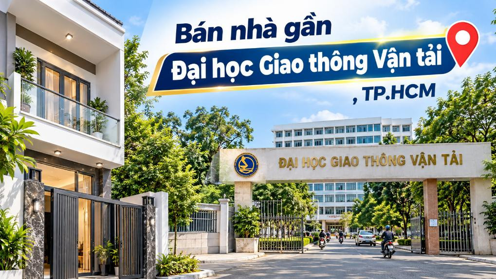 Bán nhà Phước Long thuận tiện đi Đại học Giao thông Vận tải TP.HCM