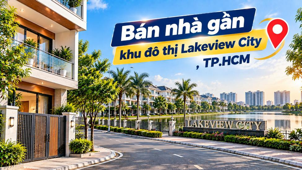 Bán nhà Phước Long thuận tiện đi Lakeview City