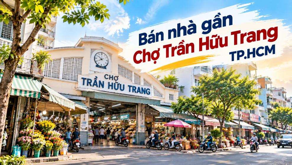 Bán nhà Tân Sơn Hòa thuận tiện đi Chợ Trần Hữu Trang
