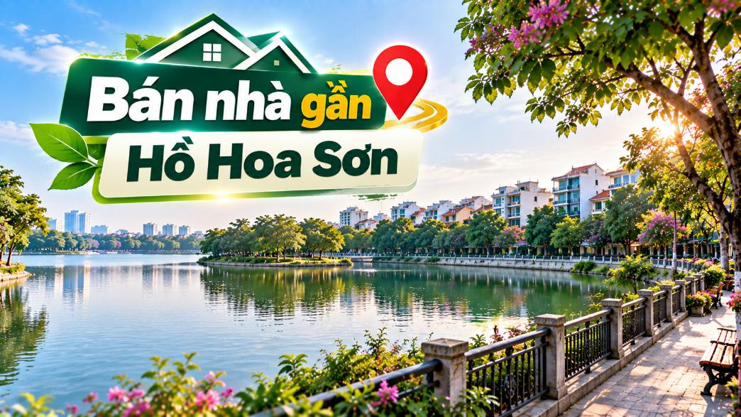 Bán nhà Trung Giã thuận tiện đi Hồ Hoa Sơn, không gian thoáng