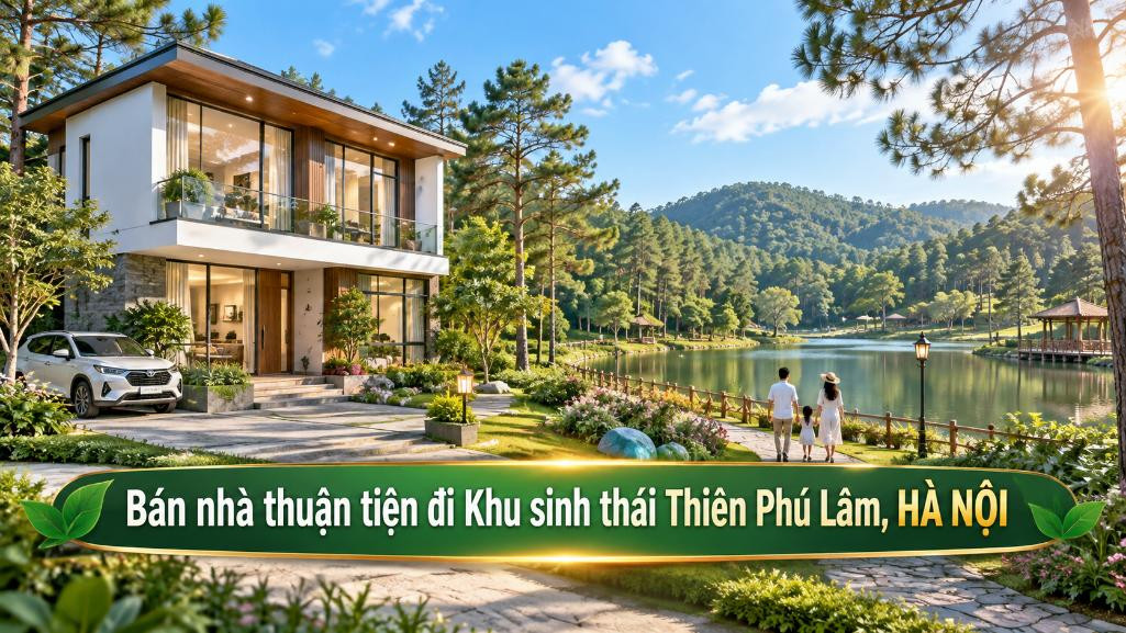 Bán nhà Trung Giã thuận tiện đi Khu sinh thái Thiên Phú Lâm