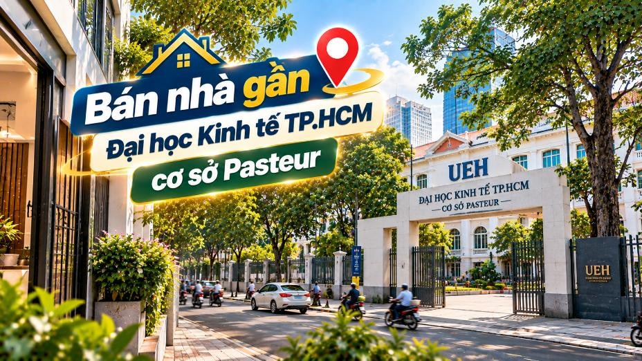 Bán nhà Xuân Hòa thuận tiện đi Đại học Kinh tế cơ sở Pasteur