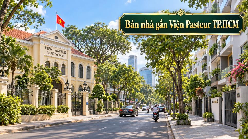 Bán nhà Xuân Hòa thuận tiện đi Viện Pasteur TP.HCM