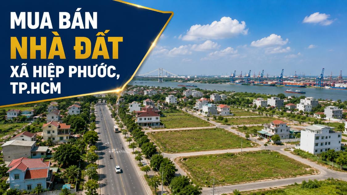 Mua bán nhà đất xã Hiệp Phước, TP.HCM