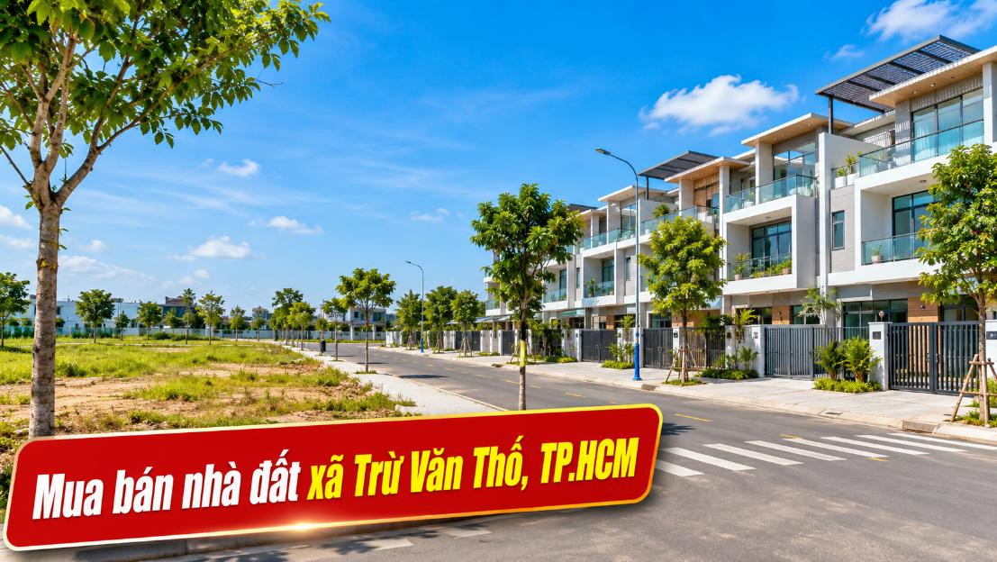 Mua bán nhà đất xã Trừ Văn Thố, TP.HCM