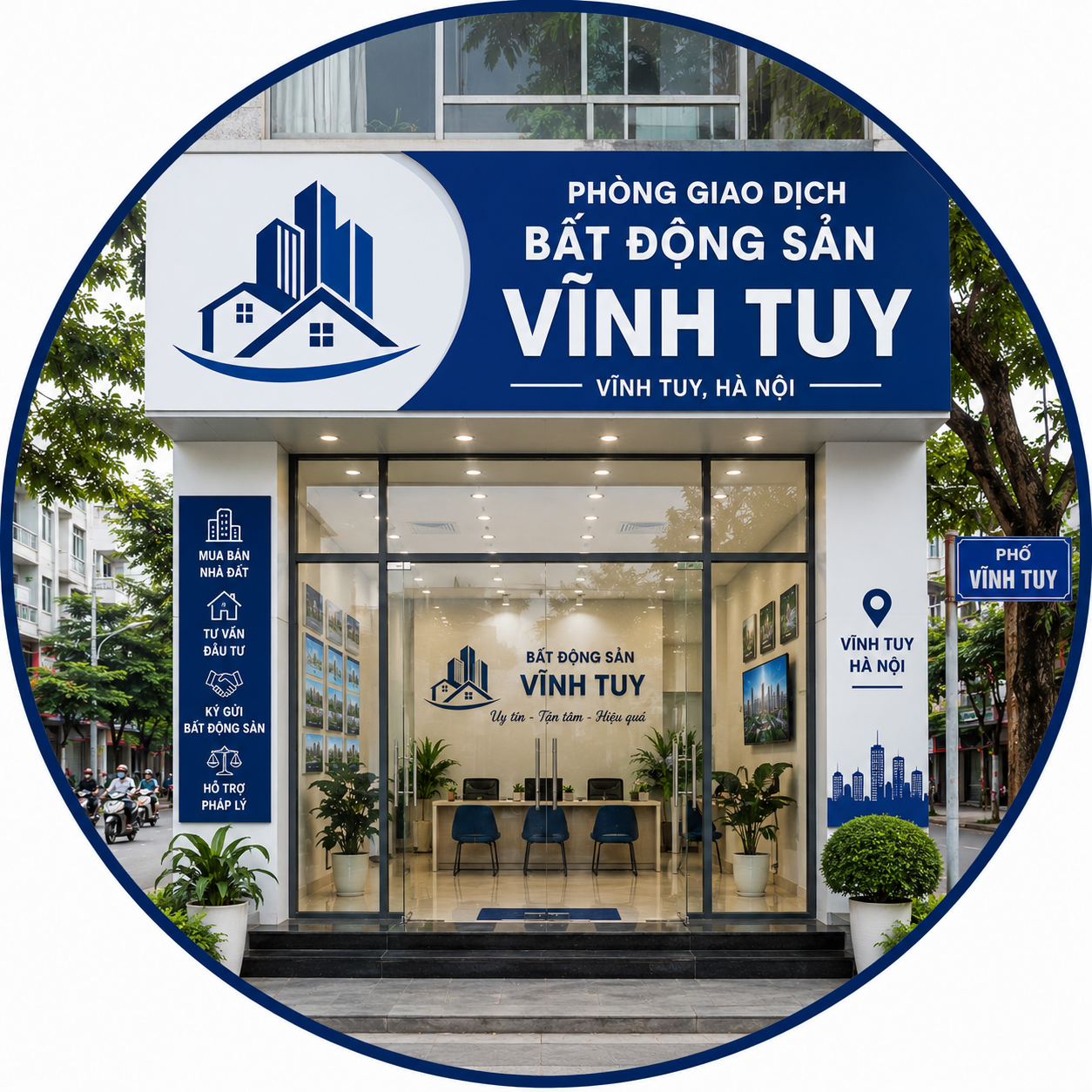 Phòng Giao Dịch Bất Động Sản Vĩnh Tuy