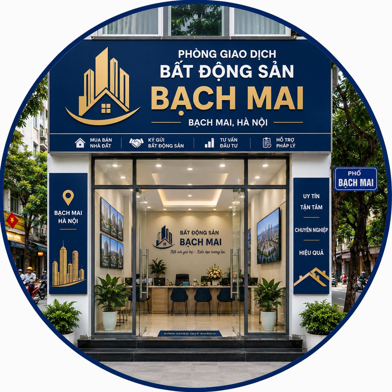 Phòng Giao Dịch Bất Động Sản Bạch Mai