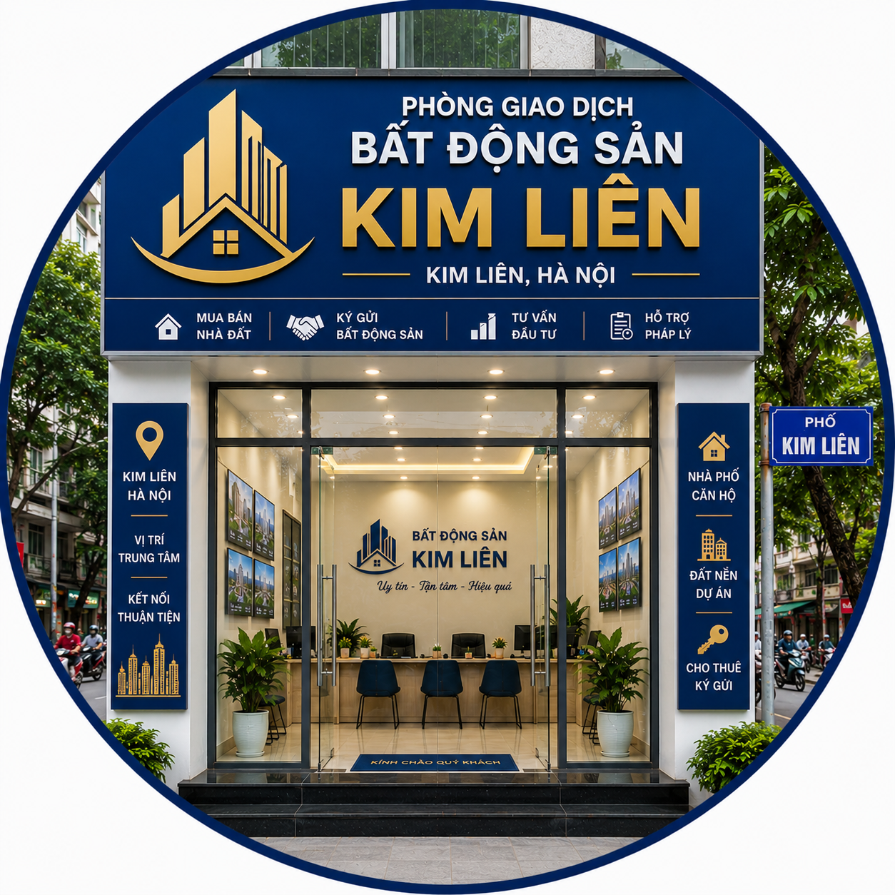 Phòng Giao Dịch Bất Động Sản Kim Liên