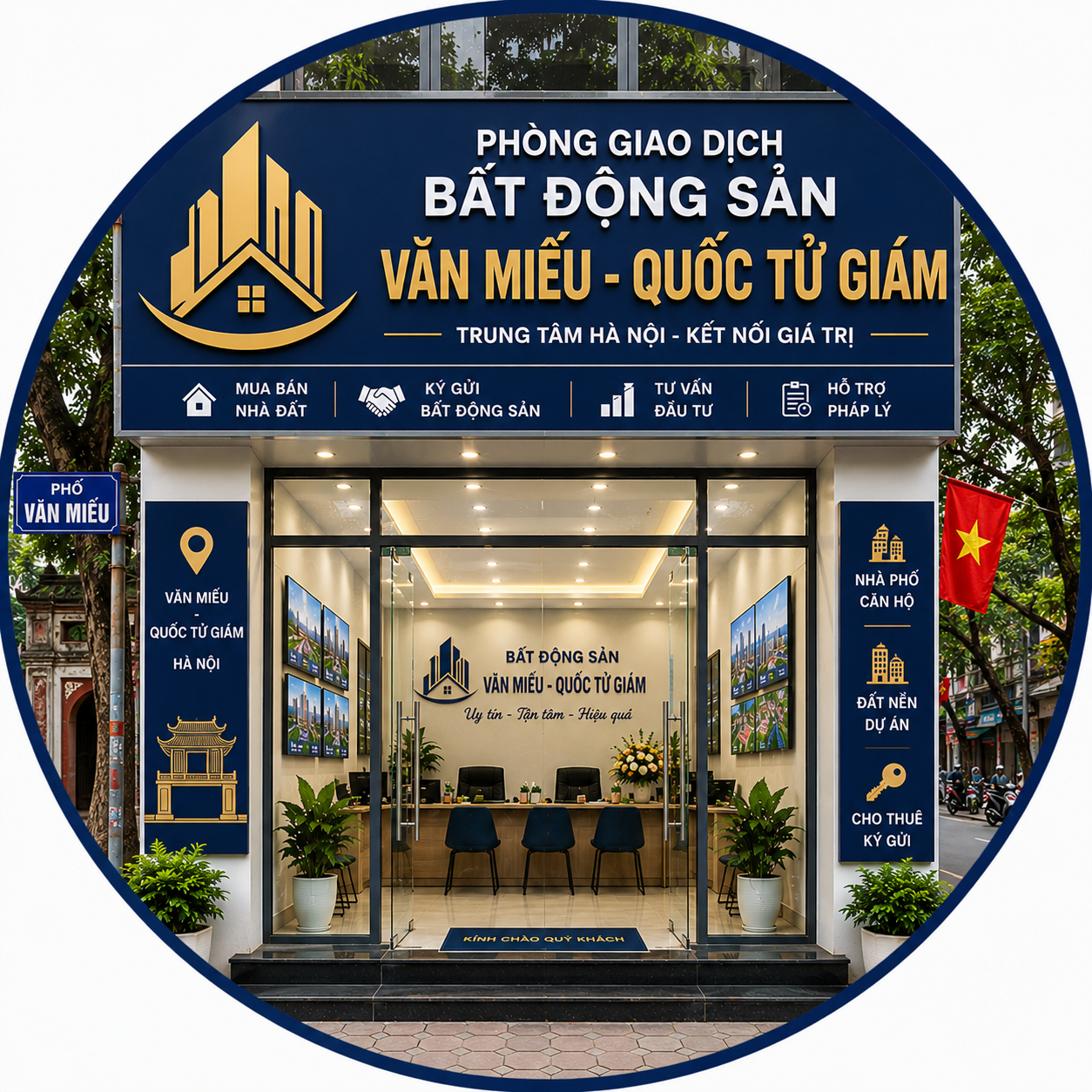 Phòng Giao Dịch Bất Động Sản Văn Miếu - Quốc Tử Giám