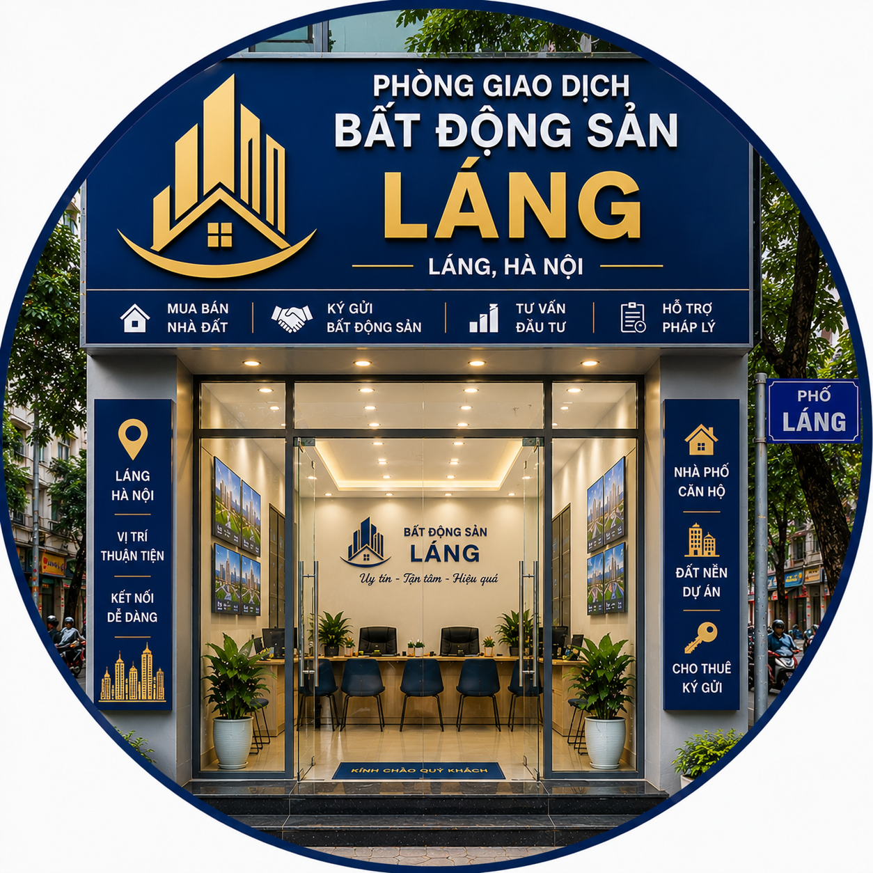 Phòng Giao Dịch Bất Động Sản Láng