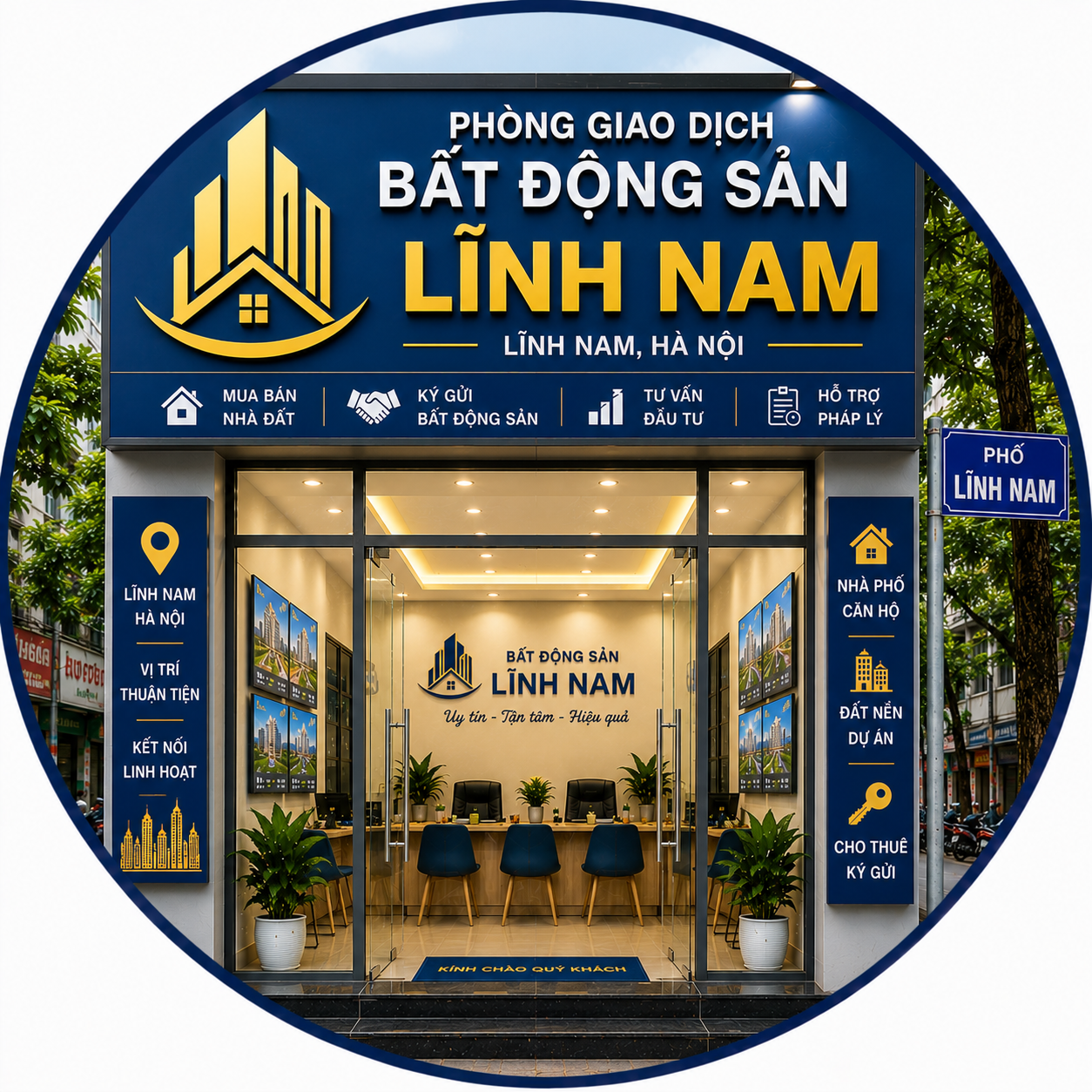 Phòng Giao Dịch Bất Động Sản Lĩnh Nam