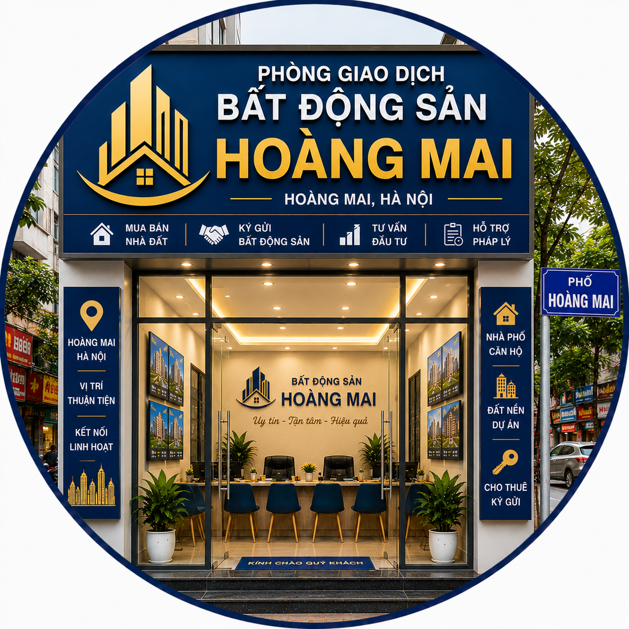 Phòng Giao Dịch Bất Động Sản Hoàng Mai