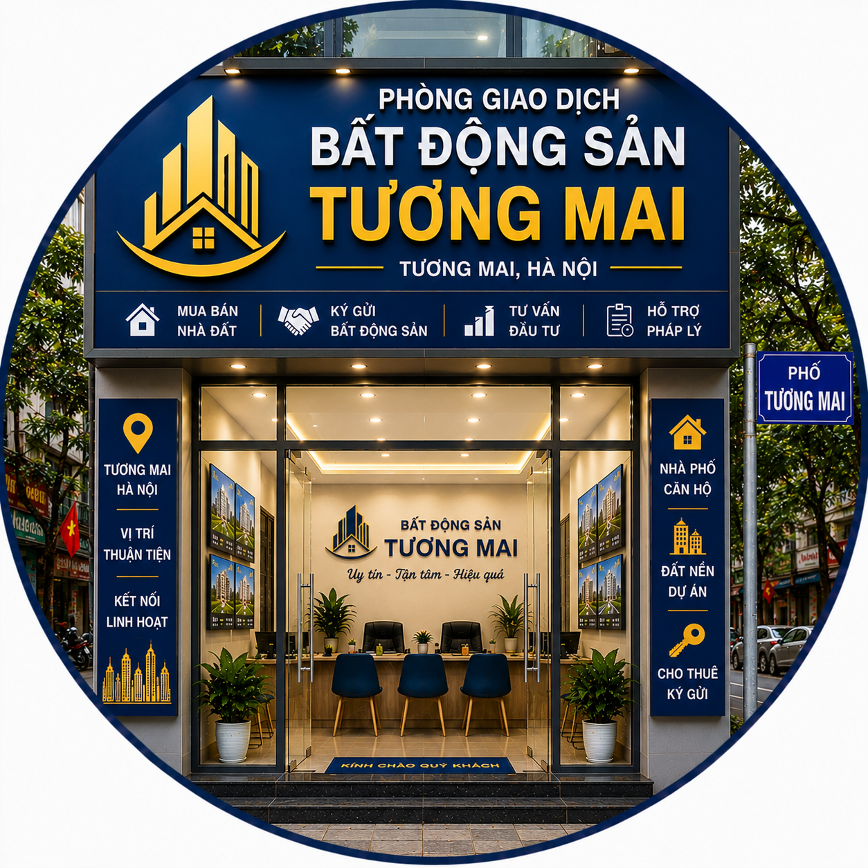 Phòng Giao Dịch Bất Động Sản Tương Mai