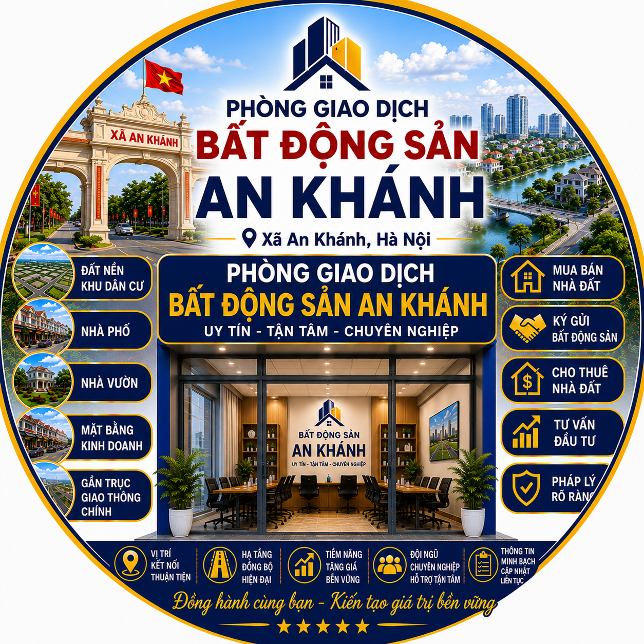 Phòng Giao Dịch Bất Động Sản An Khánh Hà Nội