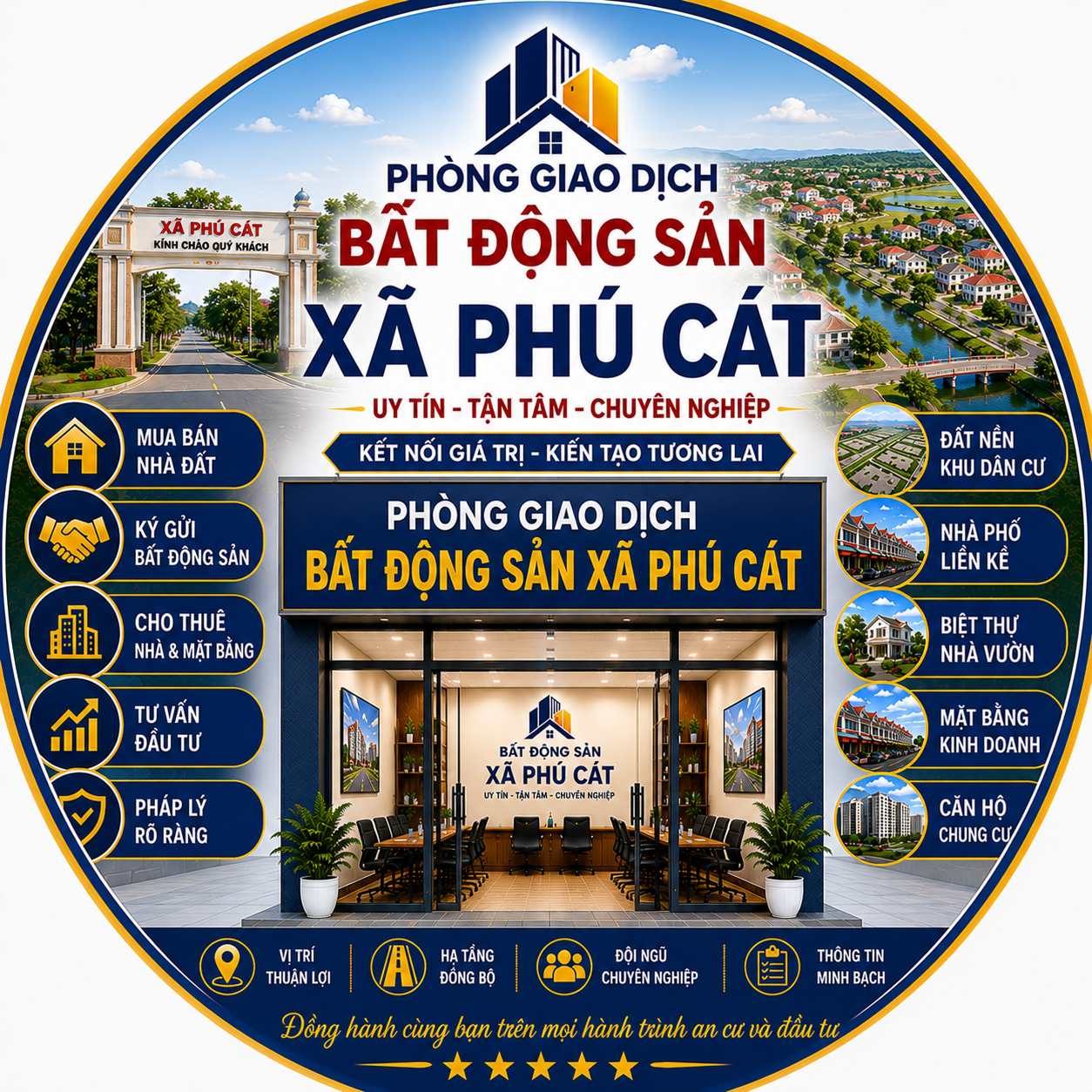 Phòng Giao Dịch Bất Động Sản Phú Cát