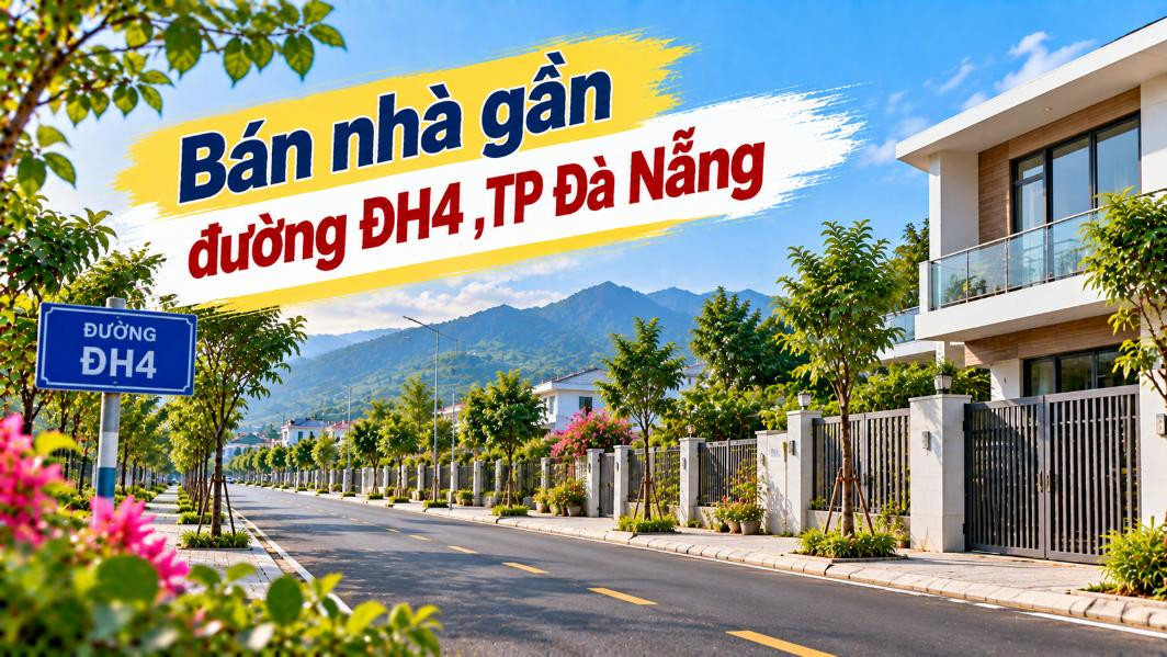 Bám trục ĐH4 – Nhà Phước Chánh thuận đường, tiện kết nối khu vực