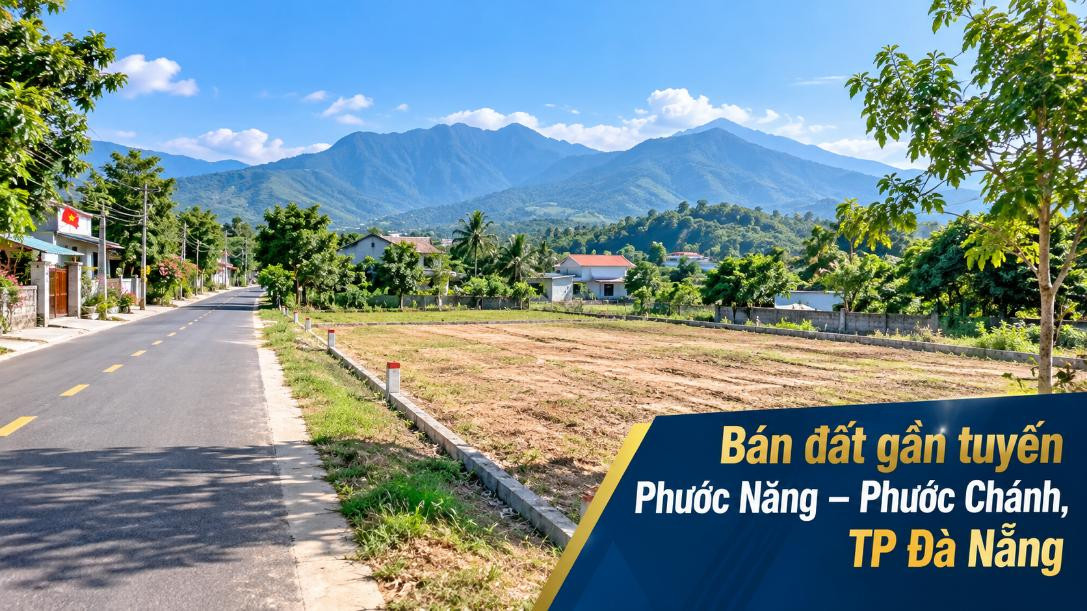 Bám tuyến Phước Năng – Phước Chánh, đất rộng đường cho dự định mới