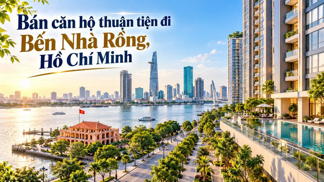 Bán căn hộ An Khánh thuận tiện đi Bến Nhà Rồng