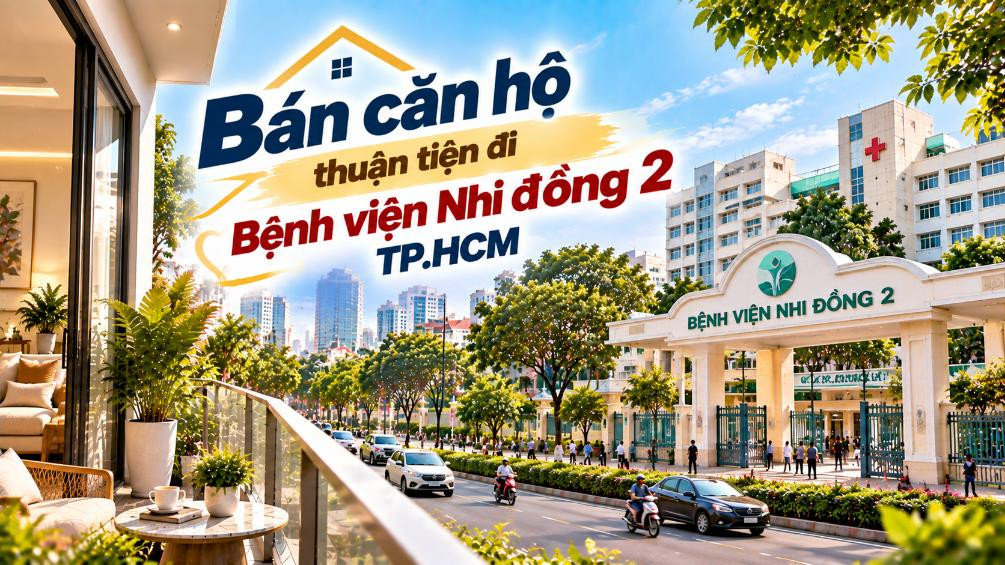 Bán căn hộ An Khánh thuận tiện đi Bệnh viện Nhi đồng 2