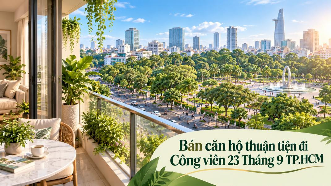Bán căn hộ An Khánh thuận tiện đi Công viên 23 Tháng 9