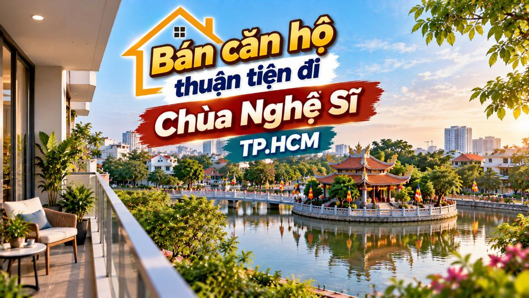 Bán căn hộ An Nhơn thuận tiện đi Miếu Nổi Gò Vấp