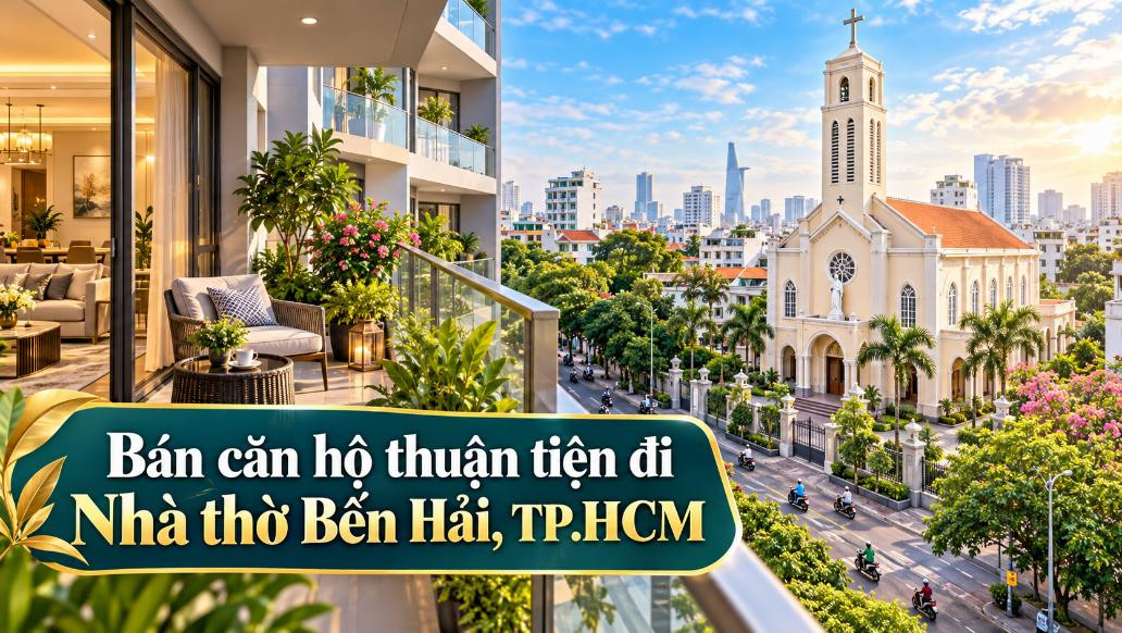 Bán căn hộ An Nhơn thuận tiện đi Nhà thờ Bến Hải