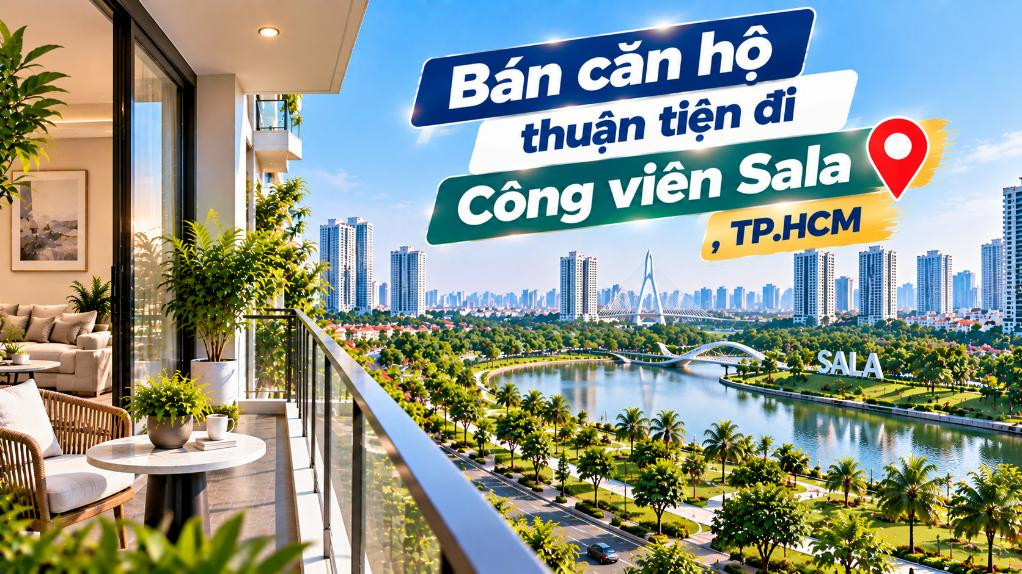 Bán căn hộ Bình Trưng thuận tiện đi Công viên Sala