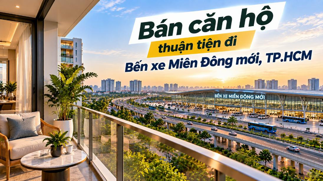 Bán căn hộ Cát Lái thuận tiện đi Bến xe Miền Đông mới