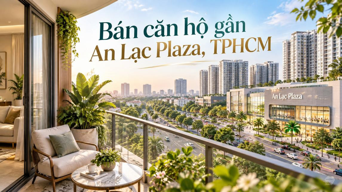 Bán căn hộ gần An Lạc Plaza – vị trí thuận tiện, dễ an cư